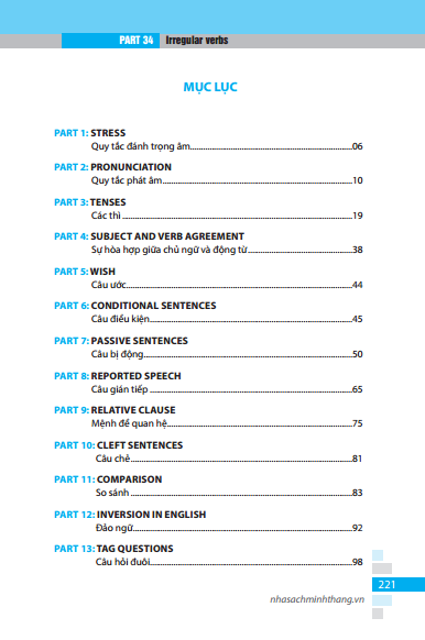 sổ tay ngữ pháp tiếng anh (tái bản 2023)