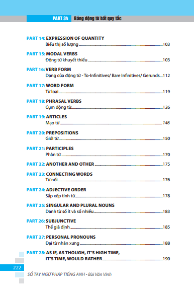 sổ tay ngữ pháp tiếng anh (tái bản 2023)