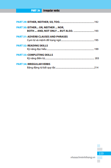 sổ tay ngữ pháp tiếng anh (tái bản 2023)
