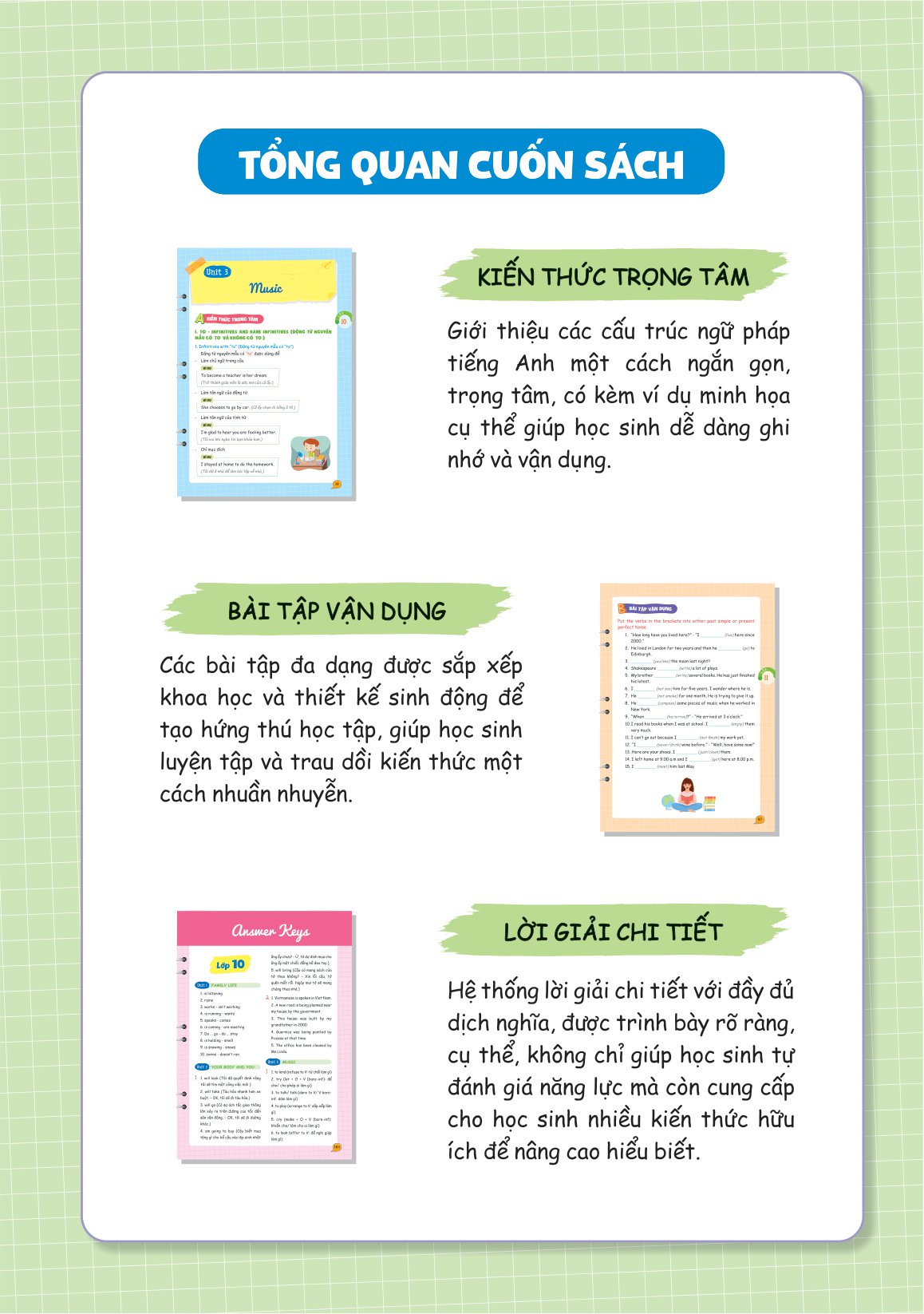 sổ tay ngữ pháp và bài tập tiếng anh lớp 10-11-12