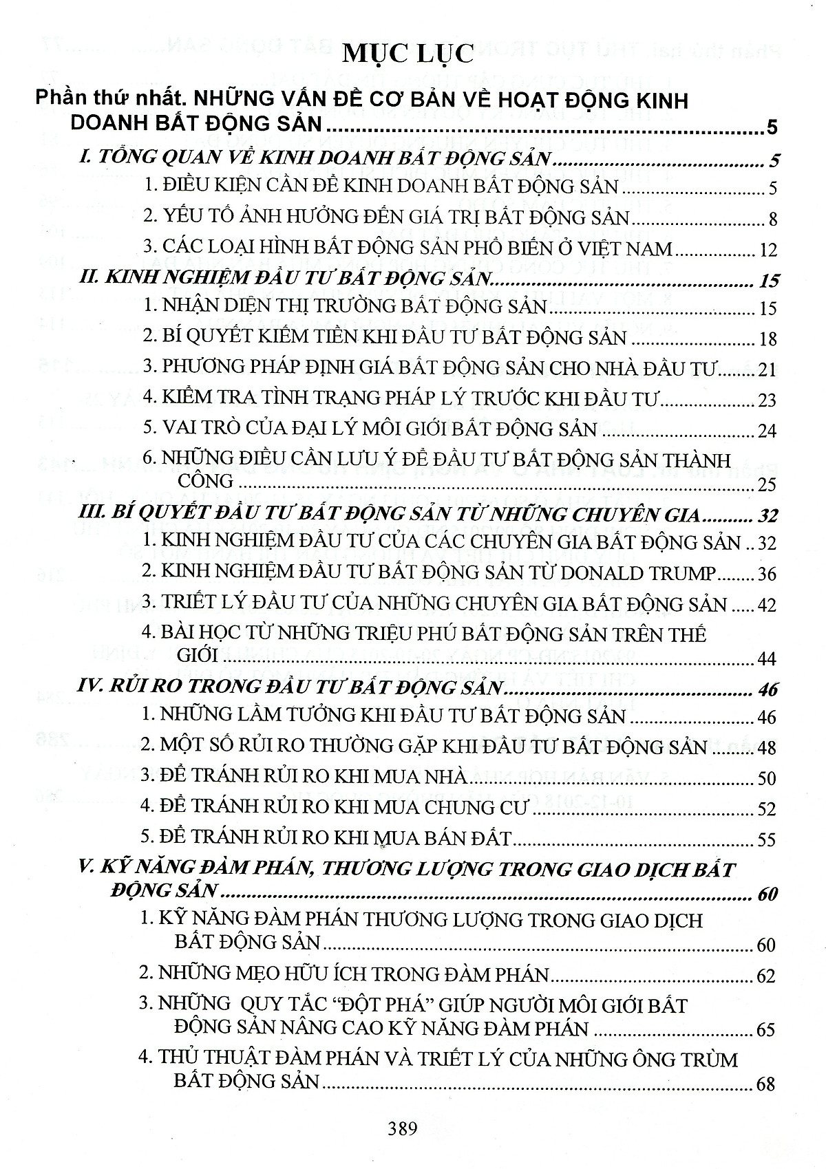 sổ tay pháp luật bất động sản và các thủ tục pháp lý liên quan đến nhà đất