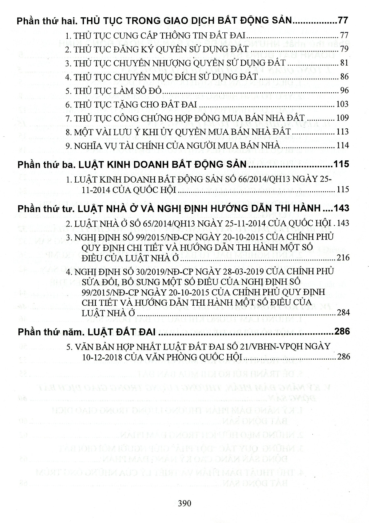sổ tay pháp luật bất động sản và các thủ tục pháp lý liên quan đến nhà đất
