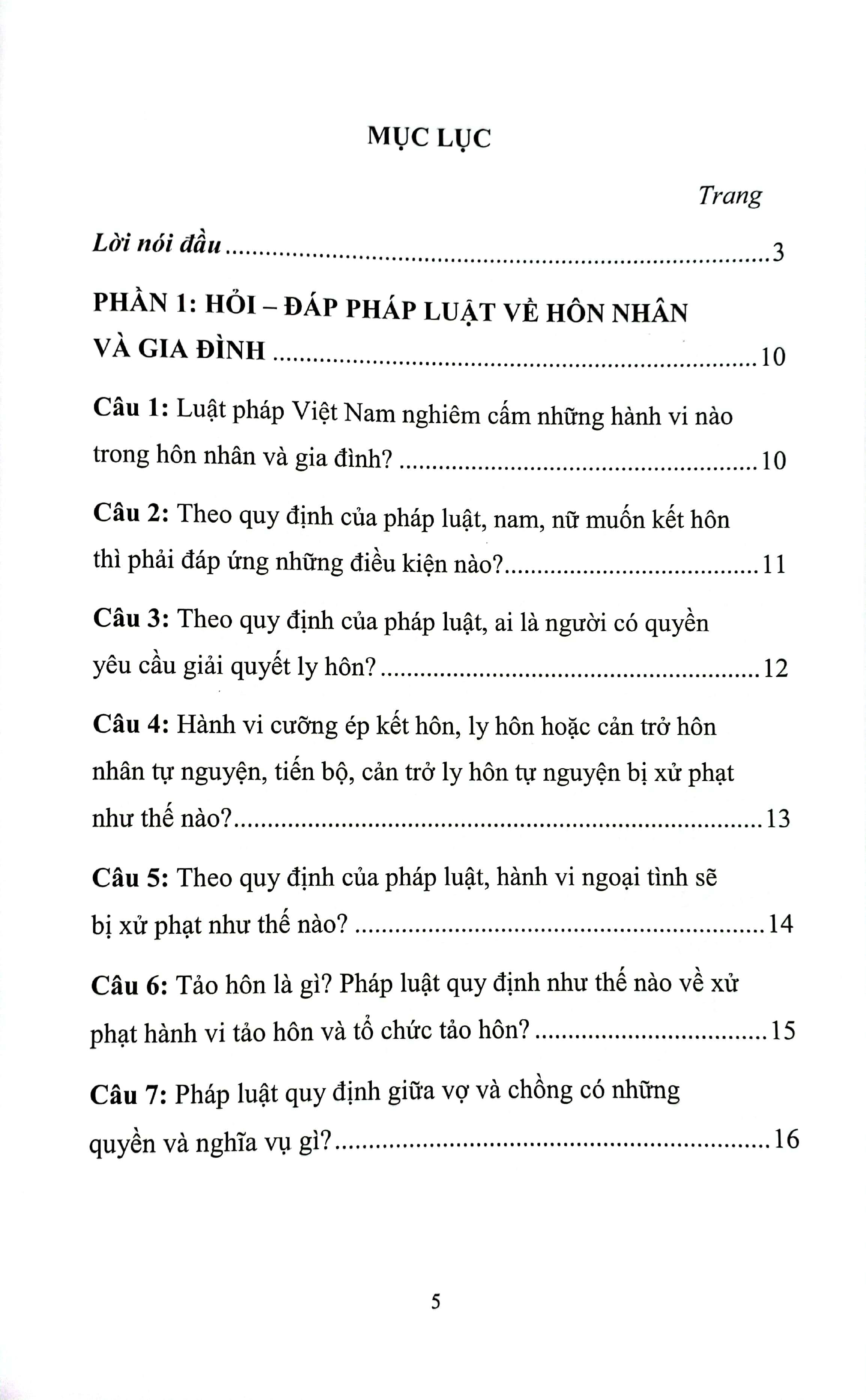 sổ tay pháp luật gia đình