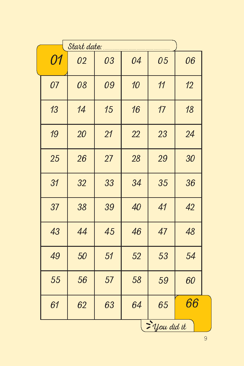 sổ tay thực hành 66 ngày thử thách