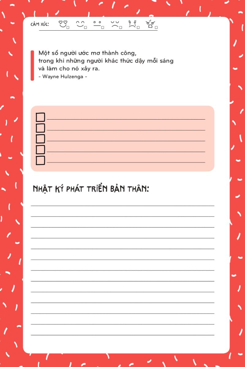 sổ tay thực hành 6x66 ngày thử thách (phiên bản đặc biệt giới hạn)