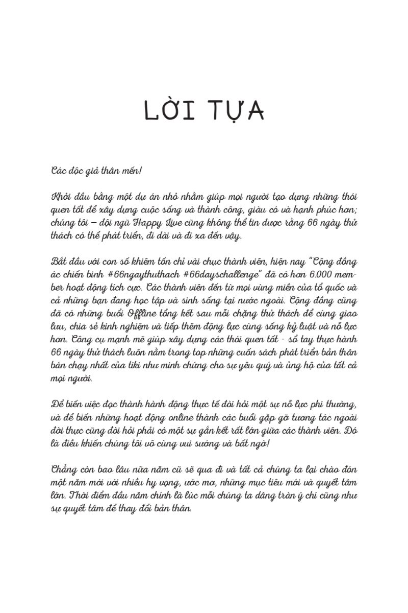 sổ tay thực hành 6x66 ngày thử thách (phiên bản đặc biệt giới hạn)