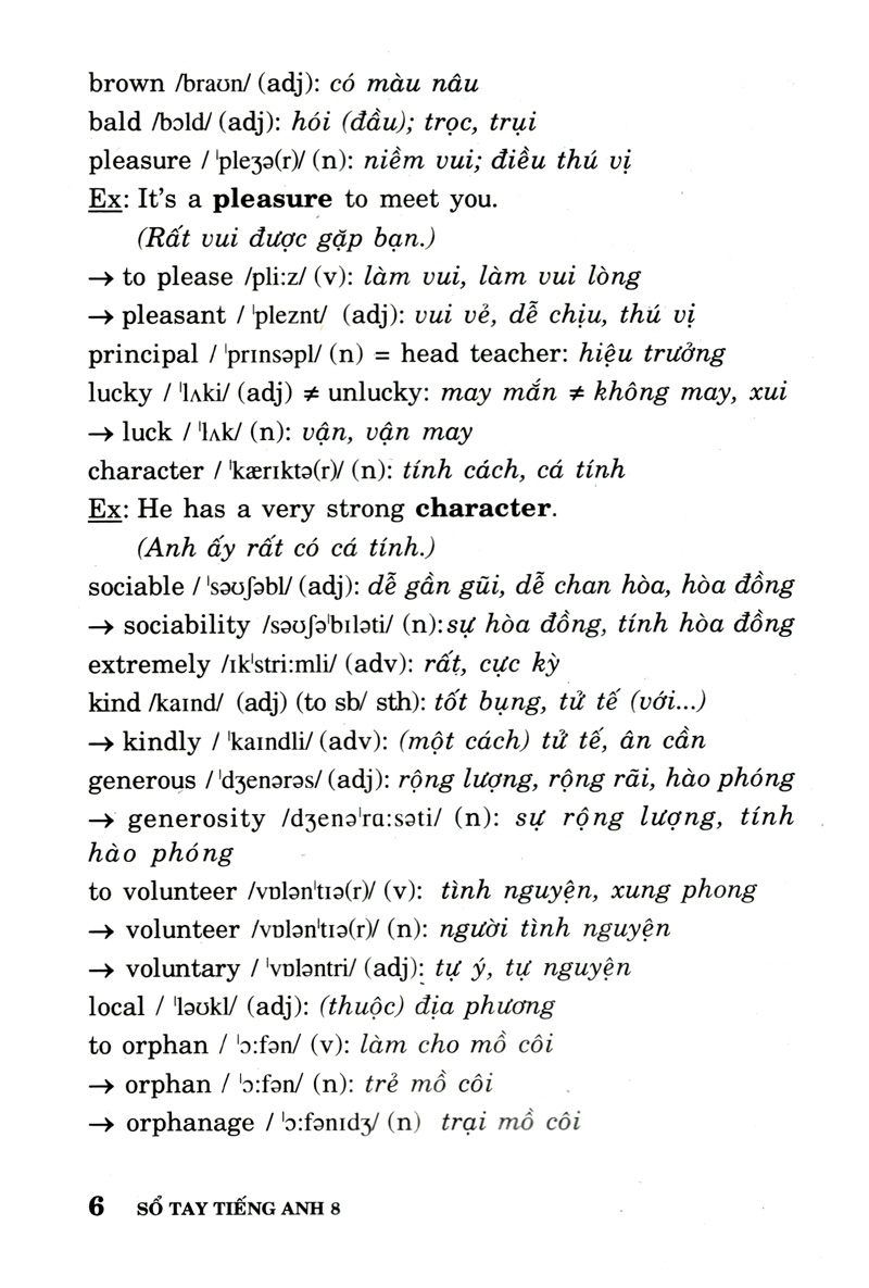 sổ tay tiếng anh 8 (tái bản 2017)
