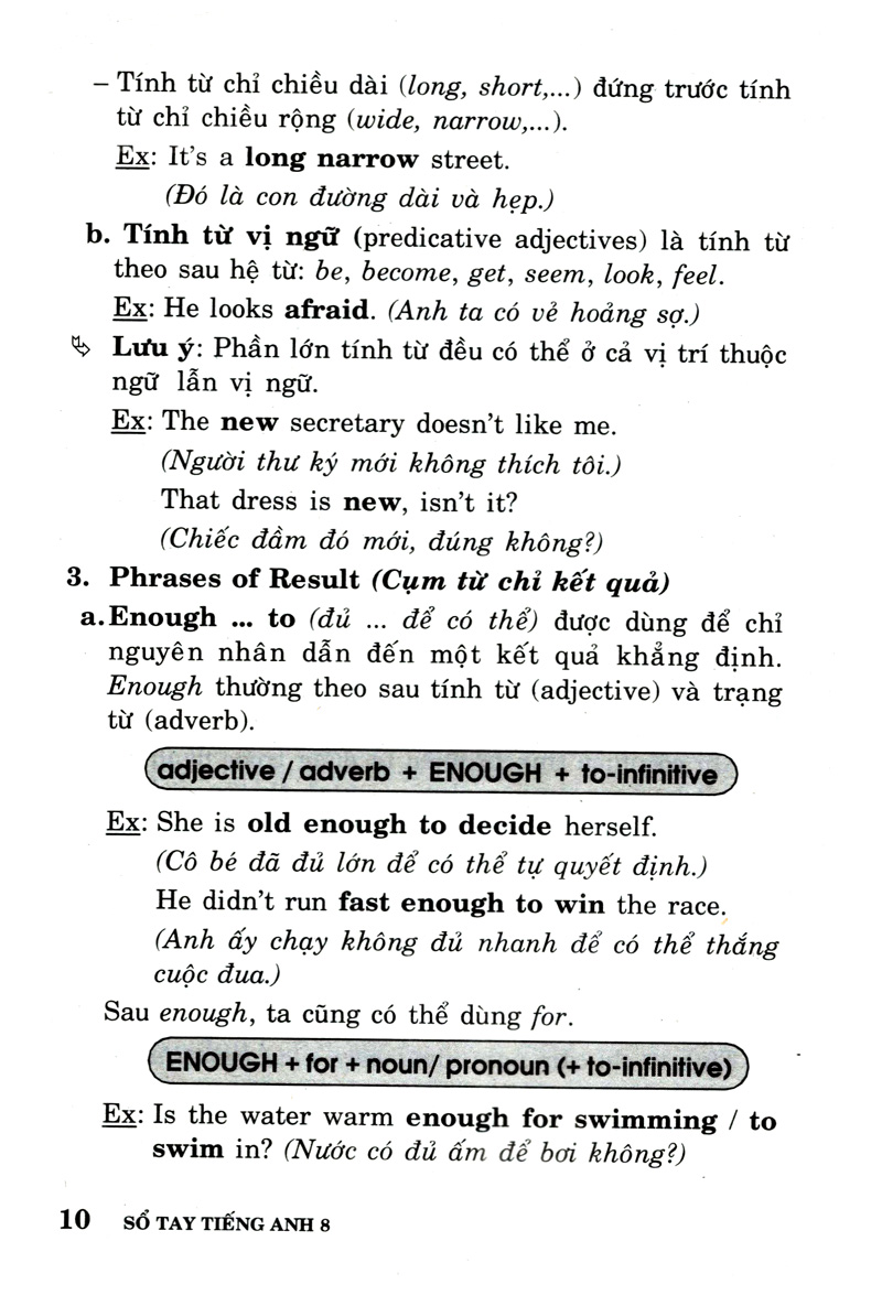 sổ tay tiếng anh 8 (tái bản 2017)