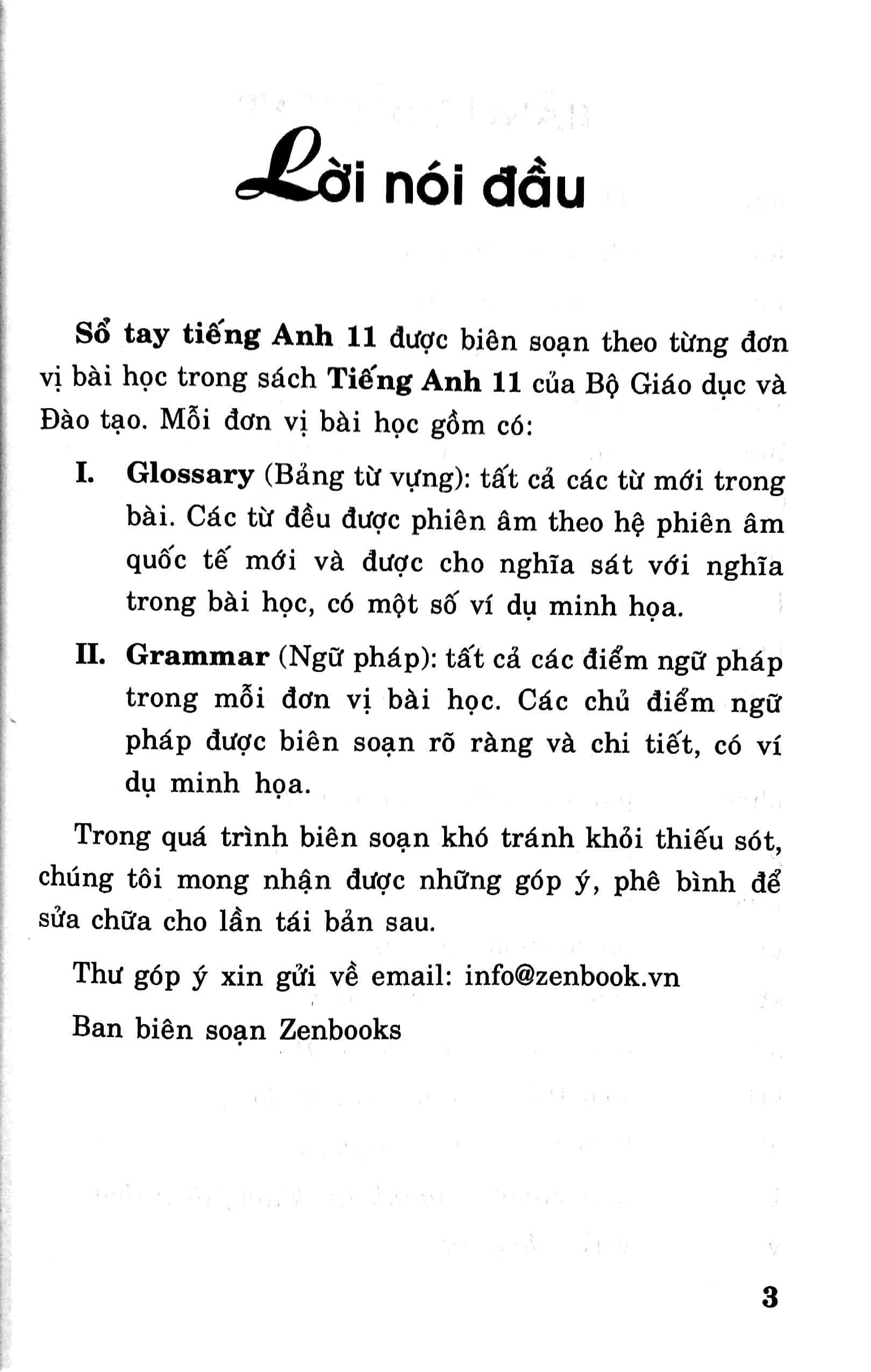 sổ tay tiếng anh lớp 11 (2021)