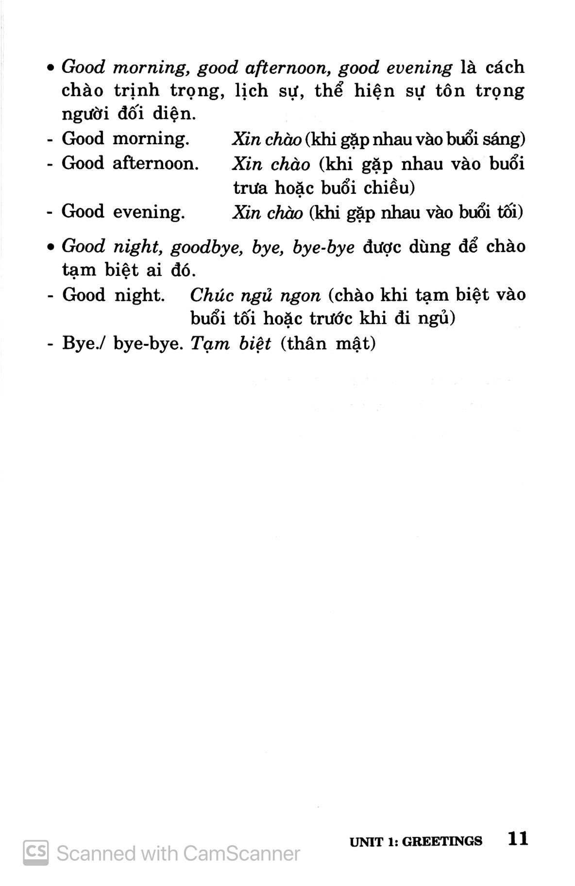 sổ tay tiếng anh - lớp 6