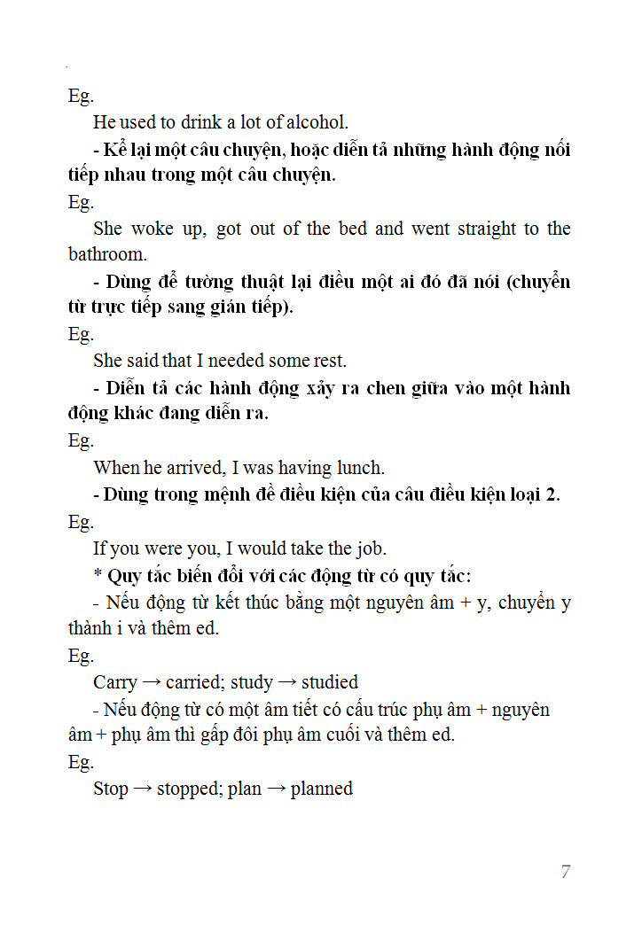 sổ tay tiếng anh trung học phổ thông (lớp 10 - 11 - 12)