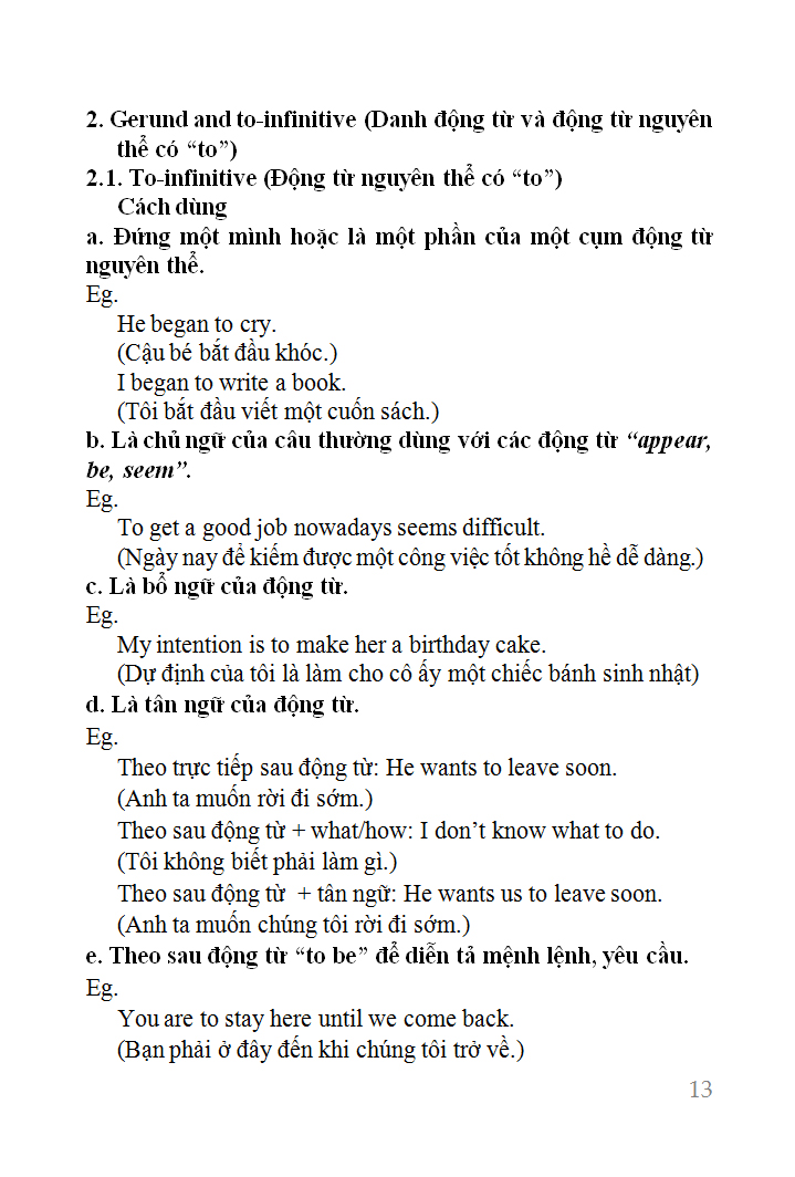 sổ tay tiếng anh trung học phổ thông (lớp 10 - 11 - 12)