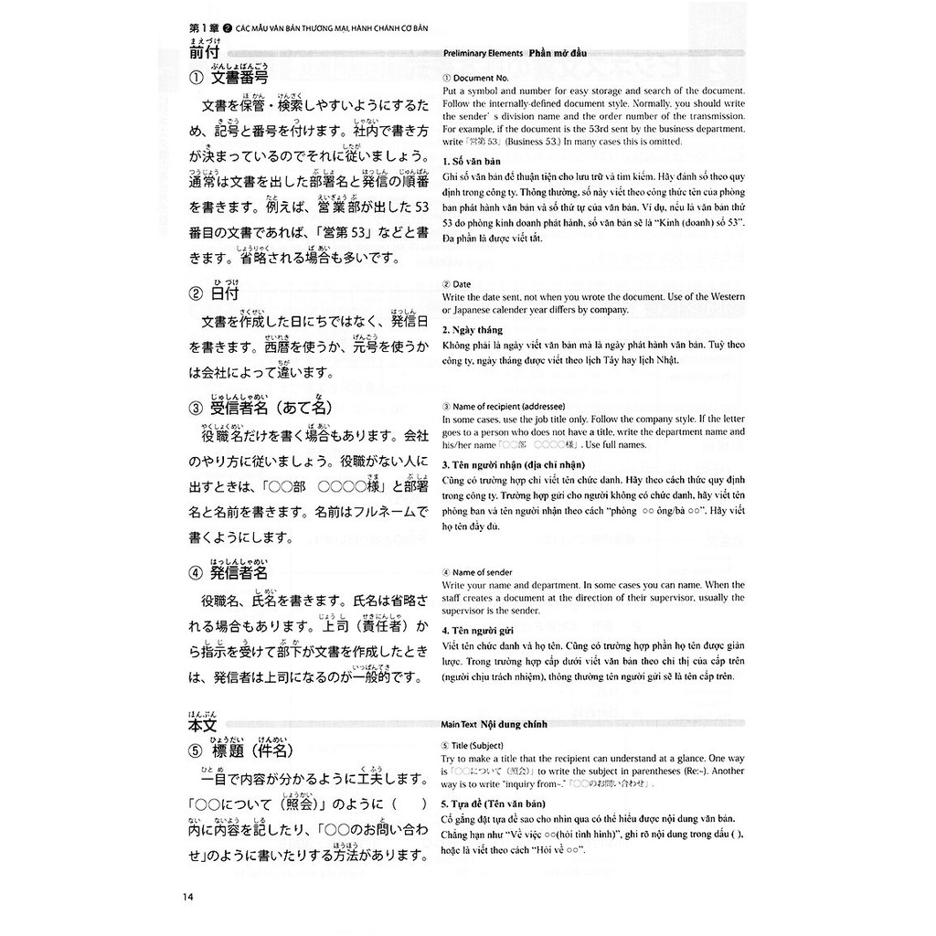 sổ tay tiếng nhật thương mại