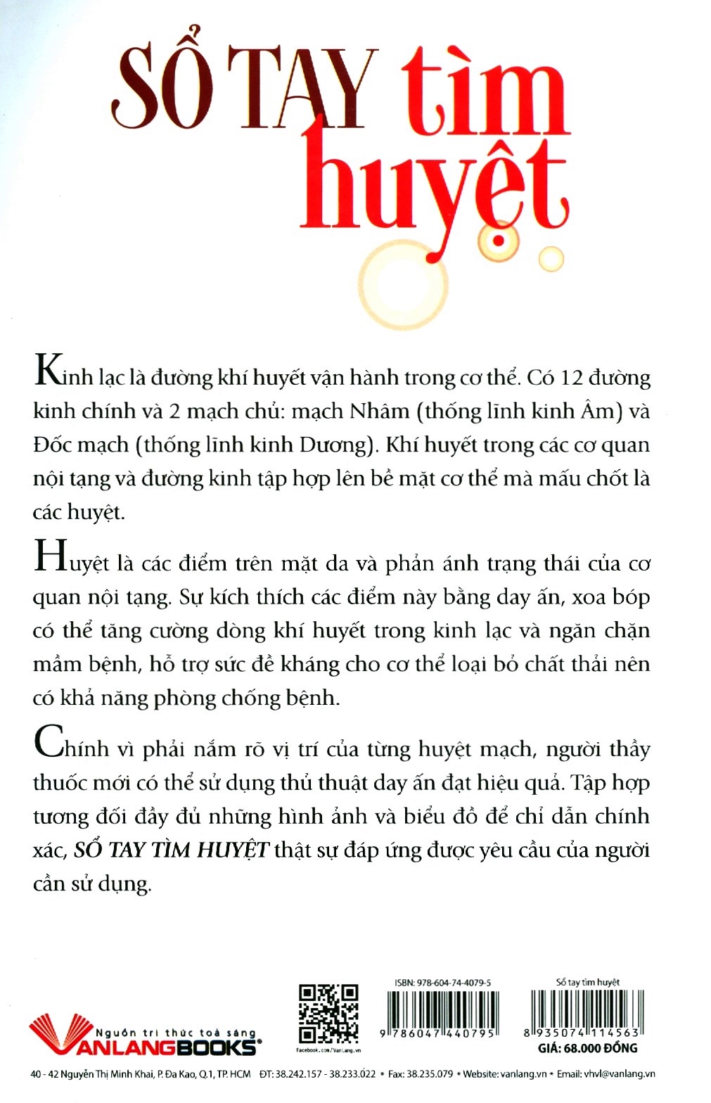 số tay tìm huyệt (tái bản 2019)