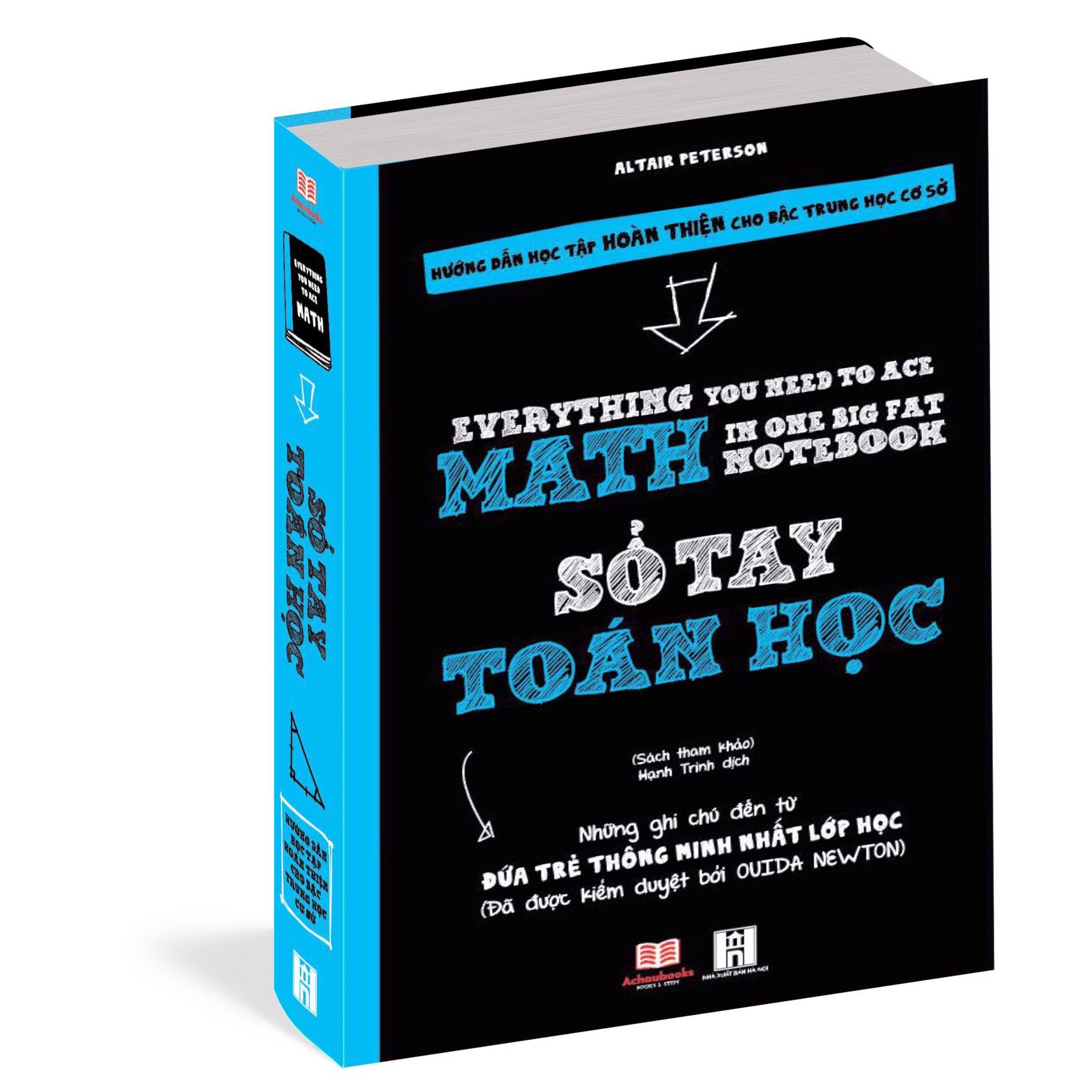 sổ tay toán học - bìa cứng