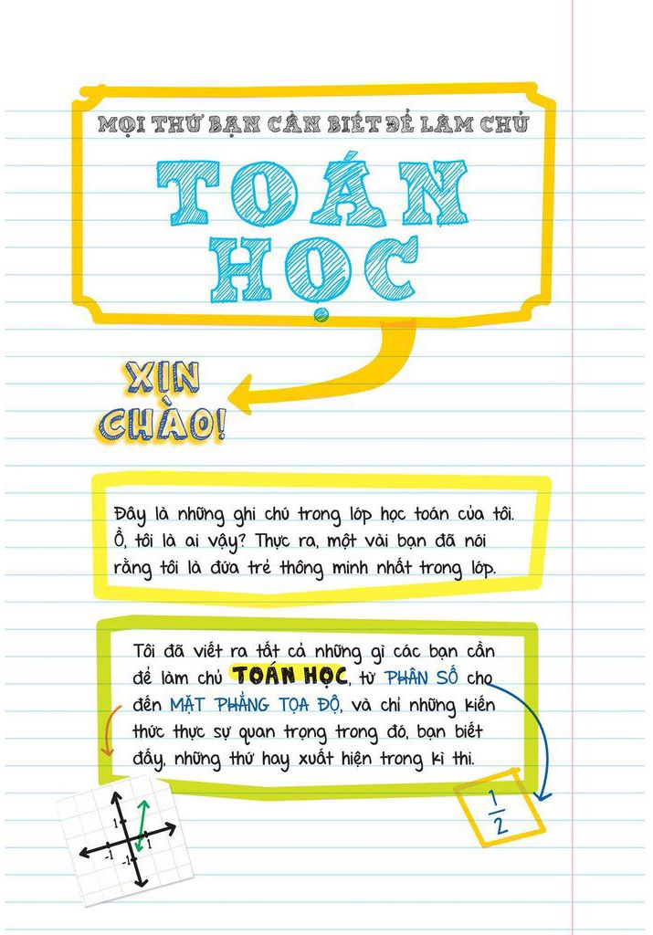 sổ tay toán học - bìa cứng