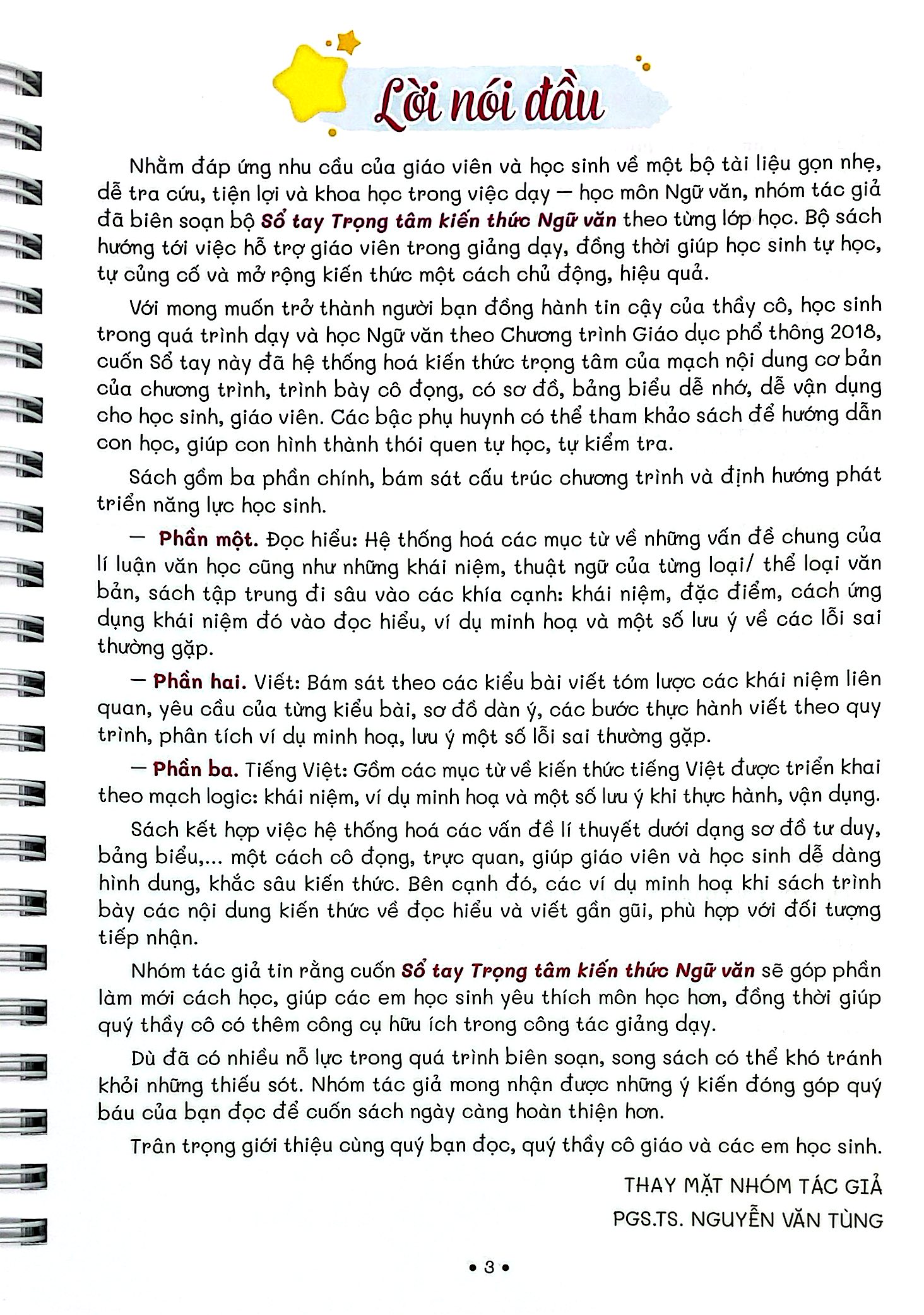 Sổ Tay Trọng Tâm Kiến Thức Ngữ Văn 9