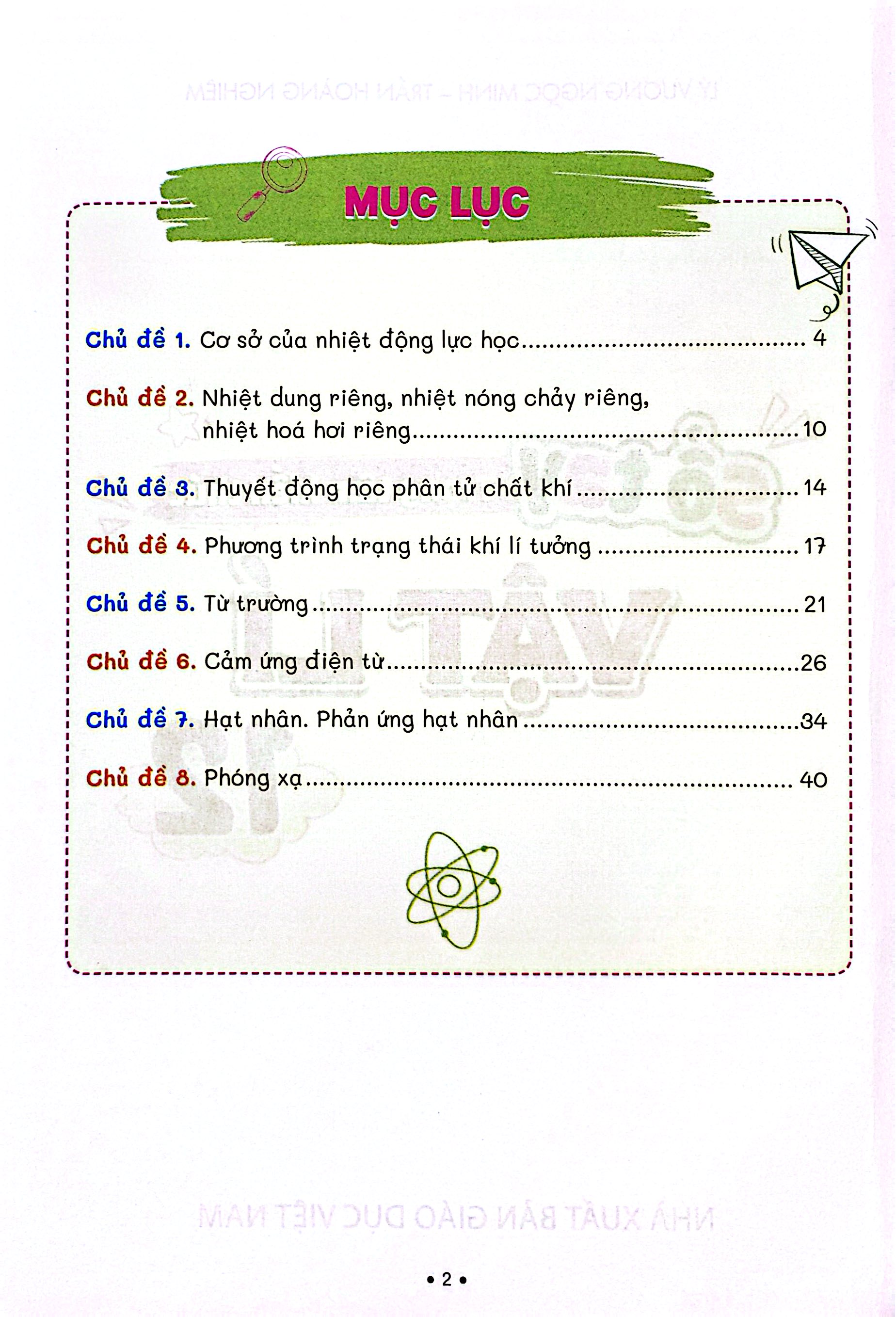 Sổ Tay Trọng Tâm Kiến Thức Vật Lí 12