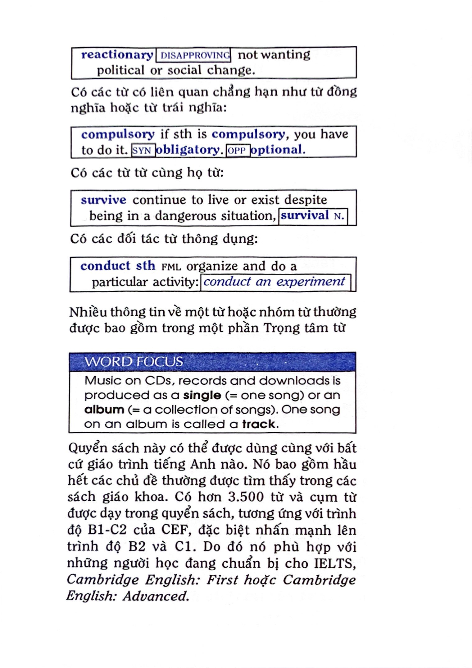 sổ tay từ vựng tiếng anh thực hành