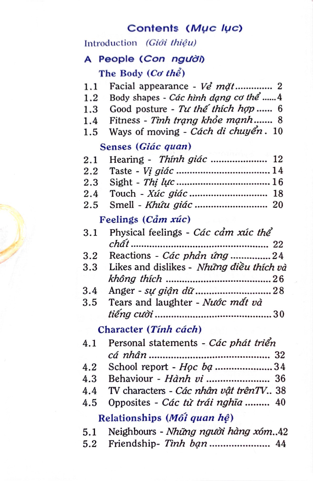 sổ tay từ vựng tiếng anh thực hành