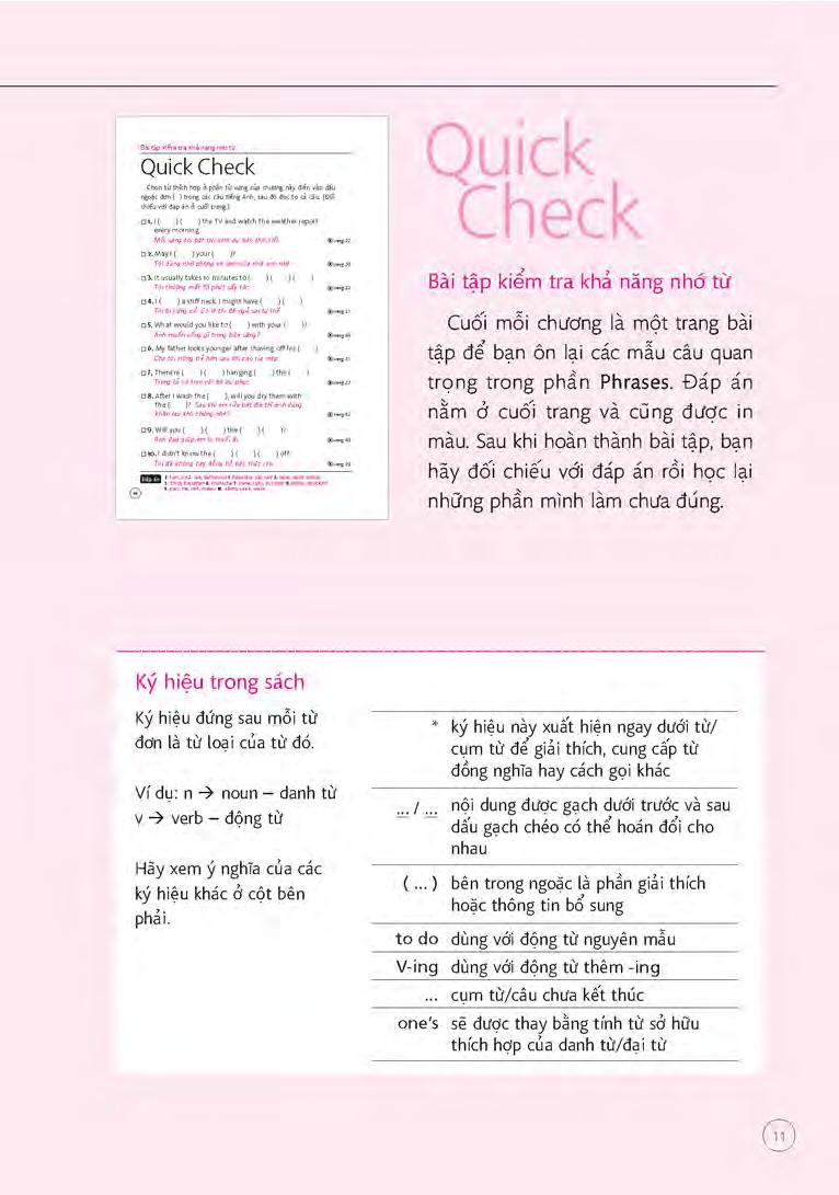 sổ tay từ vựng tiếng anh - từ lúc thức giấc đến khi đi ngủ (bao gồm sách và 1 đĩa mp3)