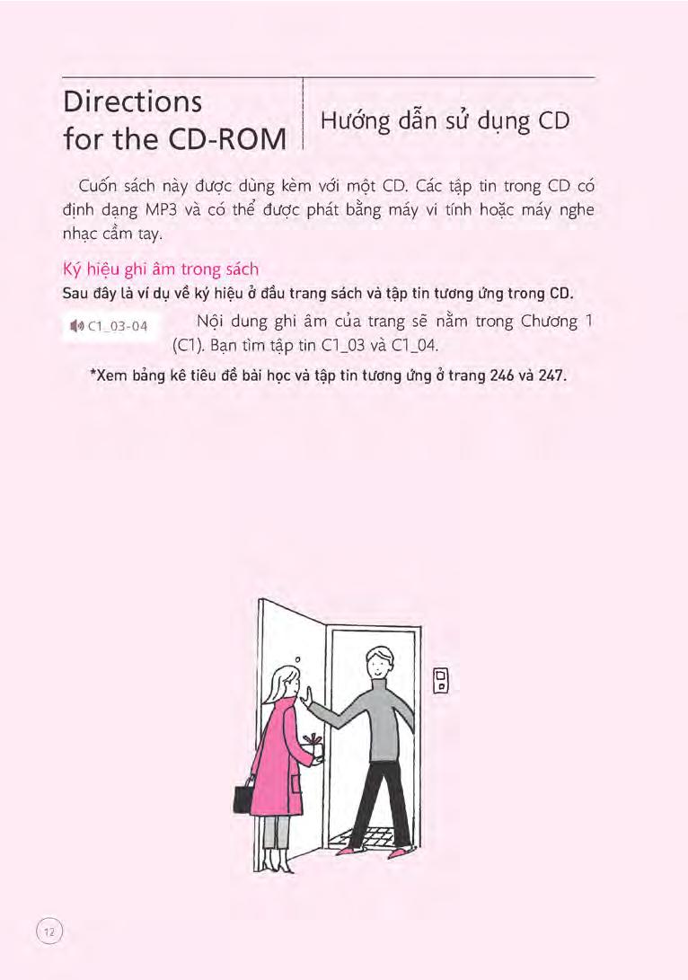 sổ tay từ vựng tiếng anh - từ lúc thức giấc đến khi đi ngủ (bao gồm sách và 1 đĩa mp3)