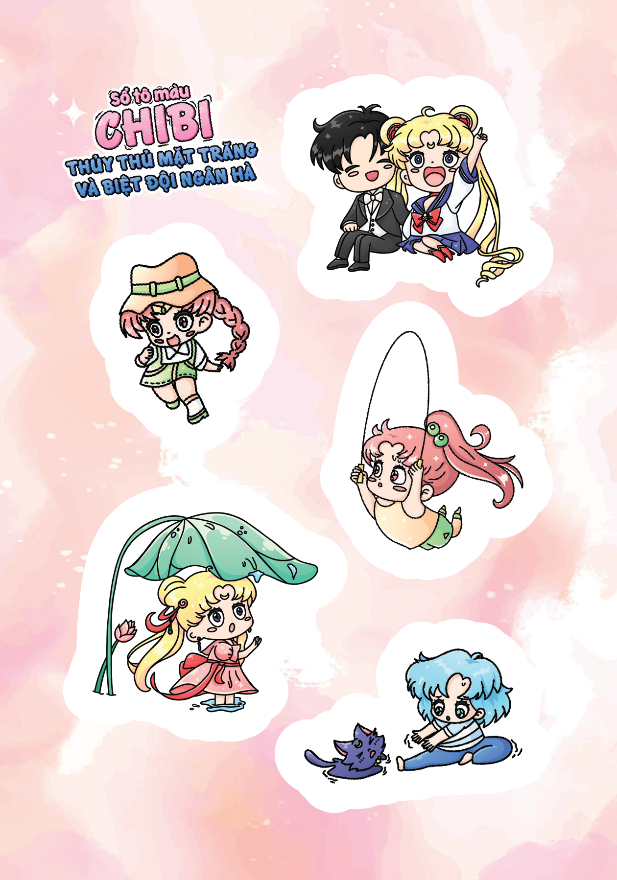 So To Mau Chibi - Thuy Thu Mat Trang Va Biet Doi Ngan Ha