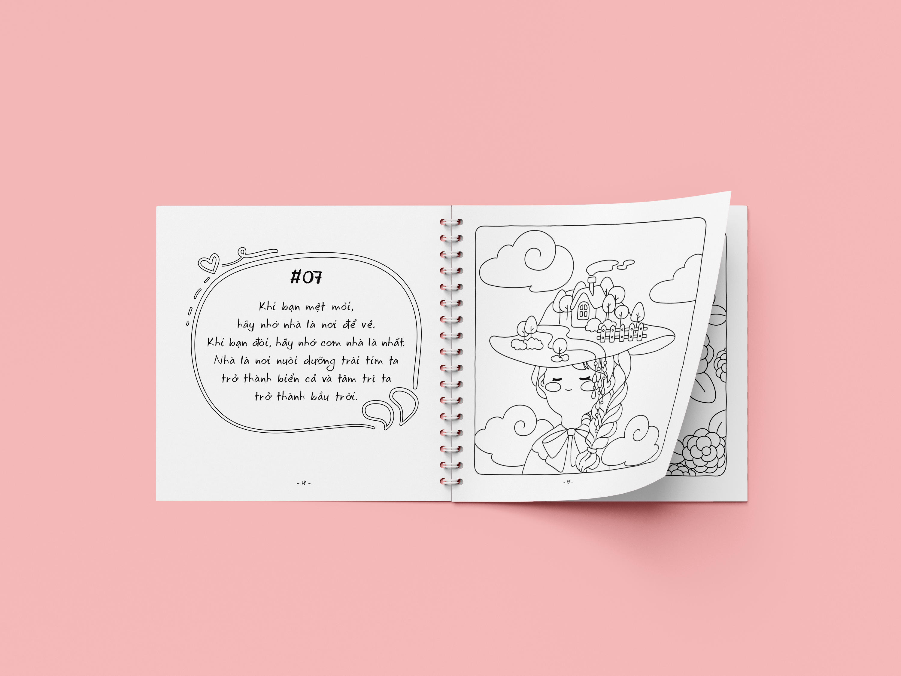 Sổ Tô Màu - Dù Bạn Ở Đâu, Hạnh Phúc Ở Đó