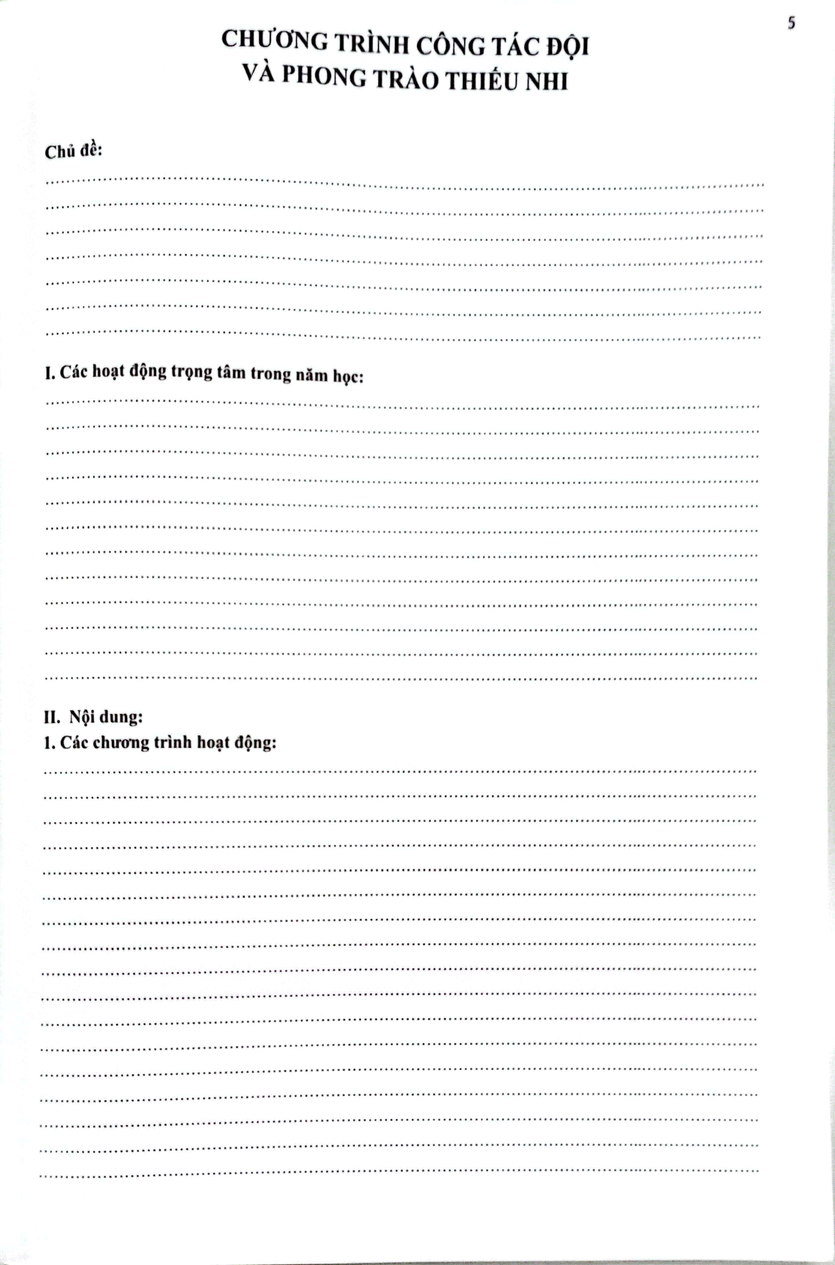 sổ tổng phụ trách (tái bản 2022)