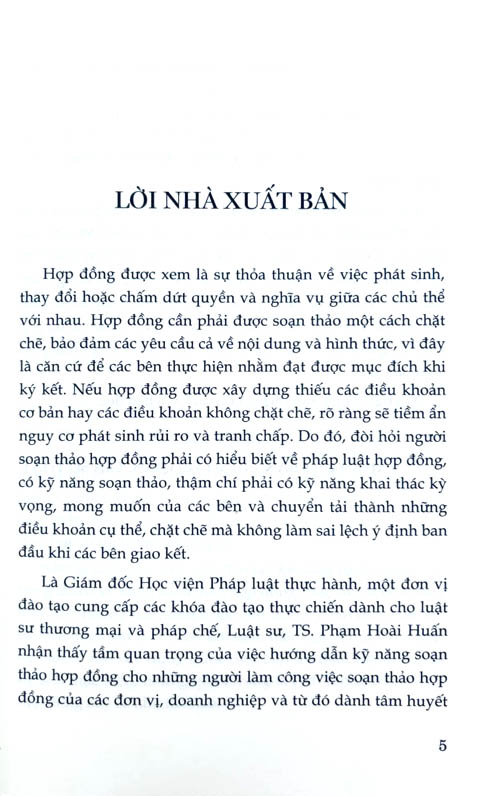 Soan Thao Hop Dong Thuc Chien (Tai Ban)