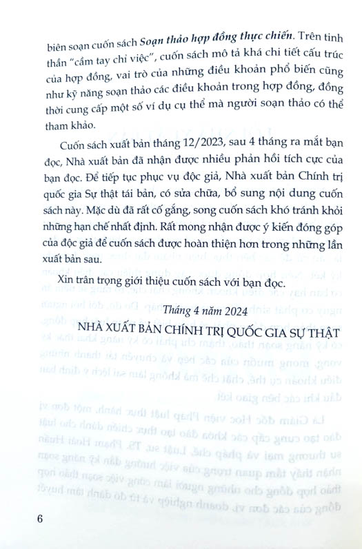 Soan Thao Hop Dong Thuc Chien (Tai Ban)