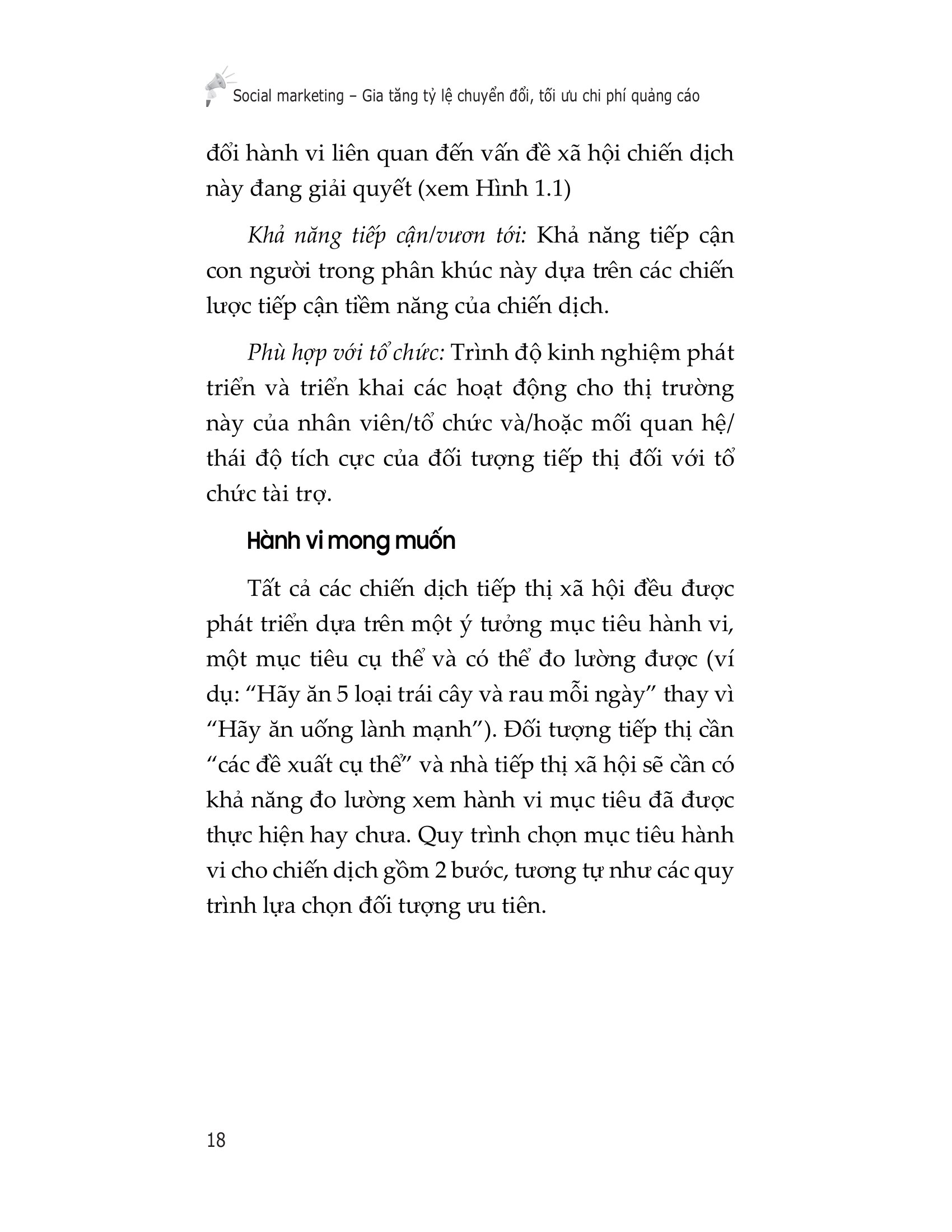 social marketing - gia tăng tỷ lệ chuyển đổi tối ưu chi phí quảng cáo