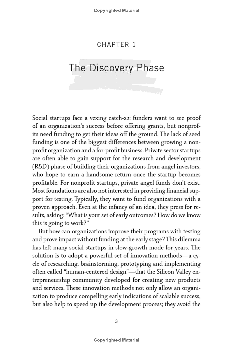 social startup success: how the best nonprofits launch, scale up, and make a difference