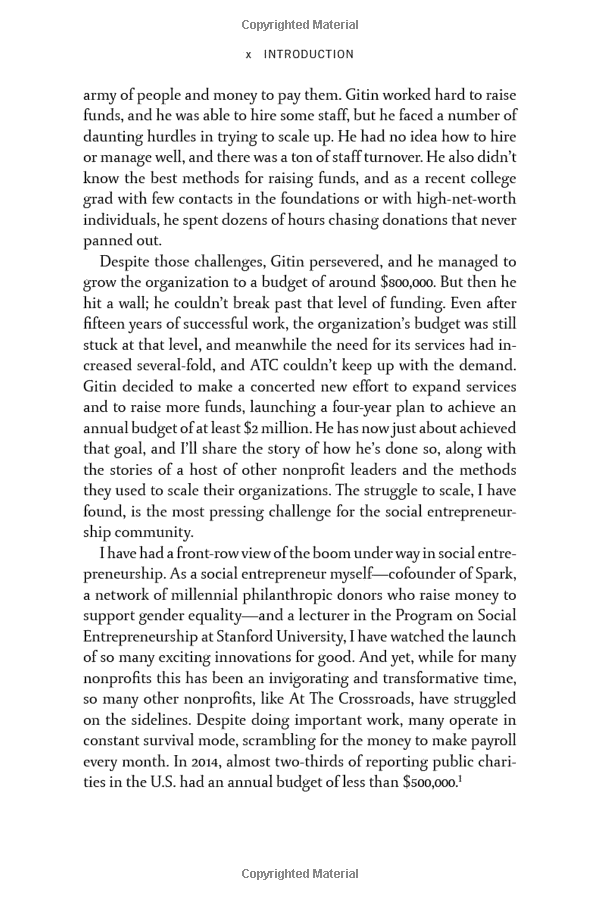 social startup success: how the best nonprofits launch, scale up, and make a difference