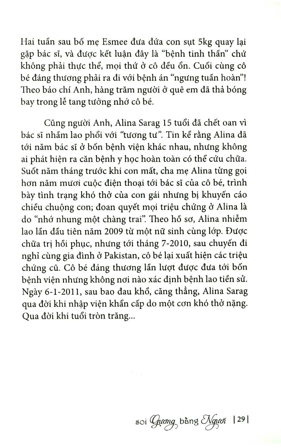 soi gương bằng người