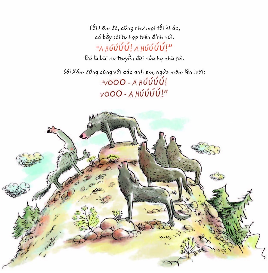 sói xám siêu xui xẻo