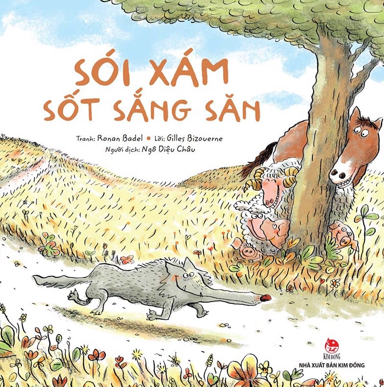 sói xám sốt sắng săn