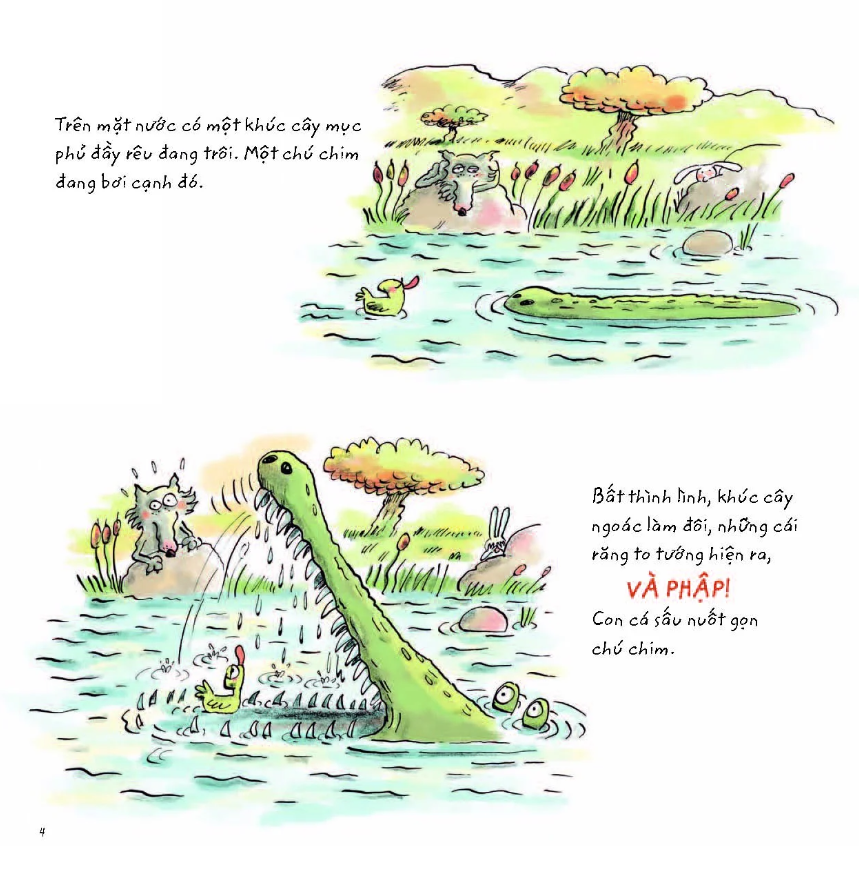 sói xám xoay xở sống