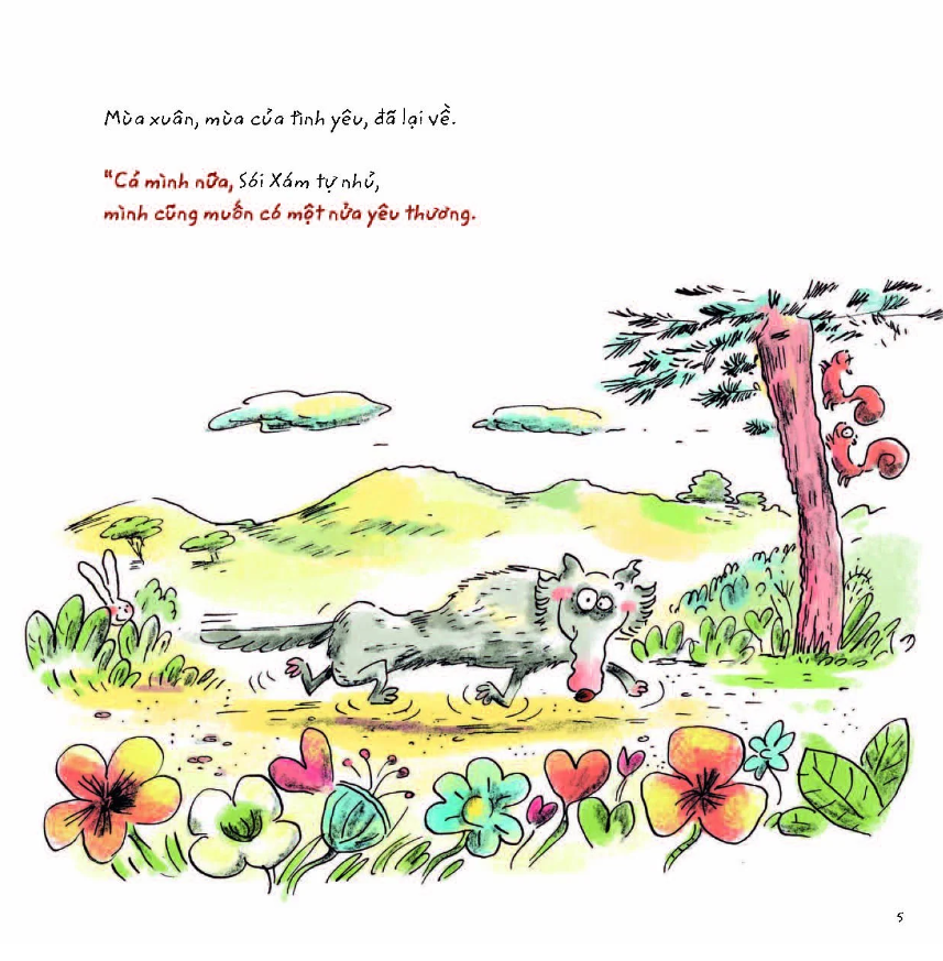 sói xám xốn xang