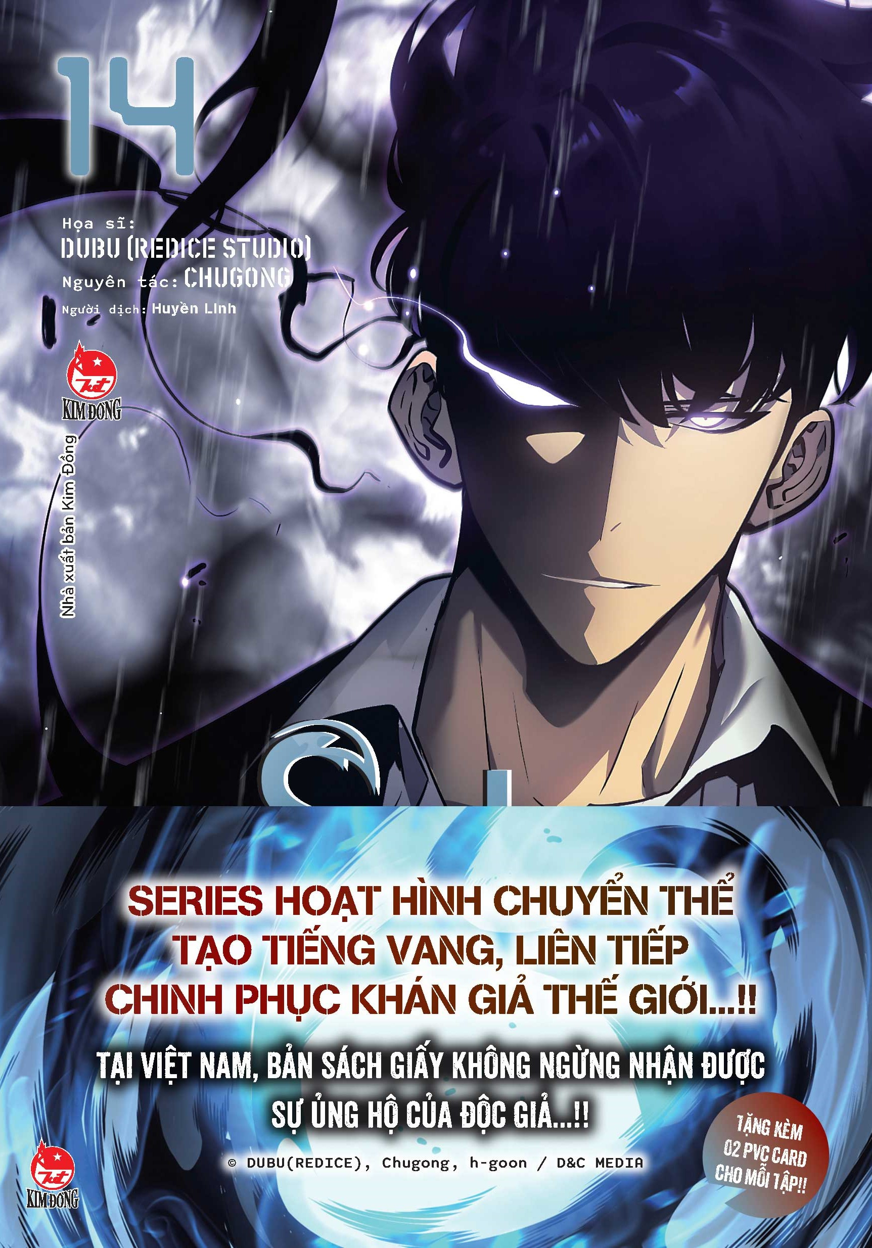 solo leveling - tôi thăng cấp một mình - tập 14 - tặng kèm obi + 2 pvc card