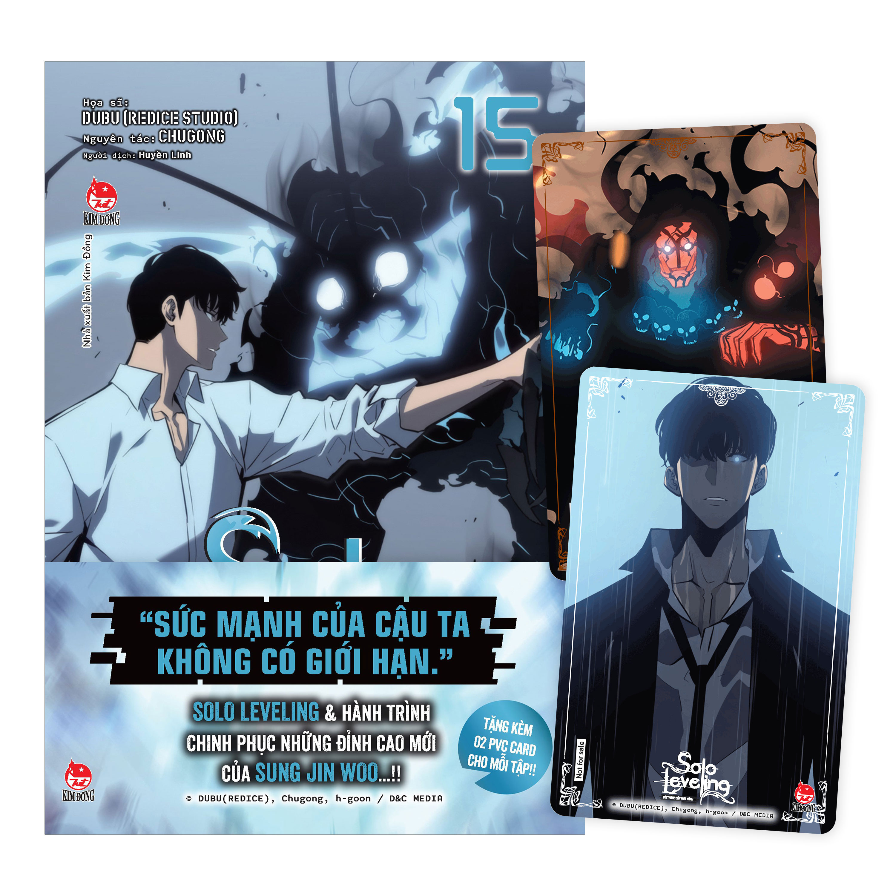 solo leveling - tôi thăng cấp một mình - tập 15 - tặng kèm obi + 2 pvc card