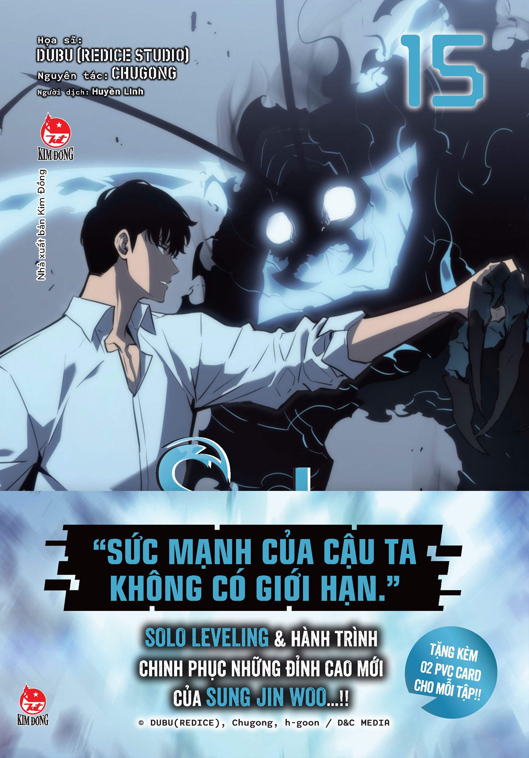 solo leveling - tôi thăng cấp một mình - tập 15 - tặng kèm obi + 2 pvc card