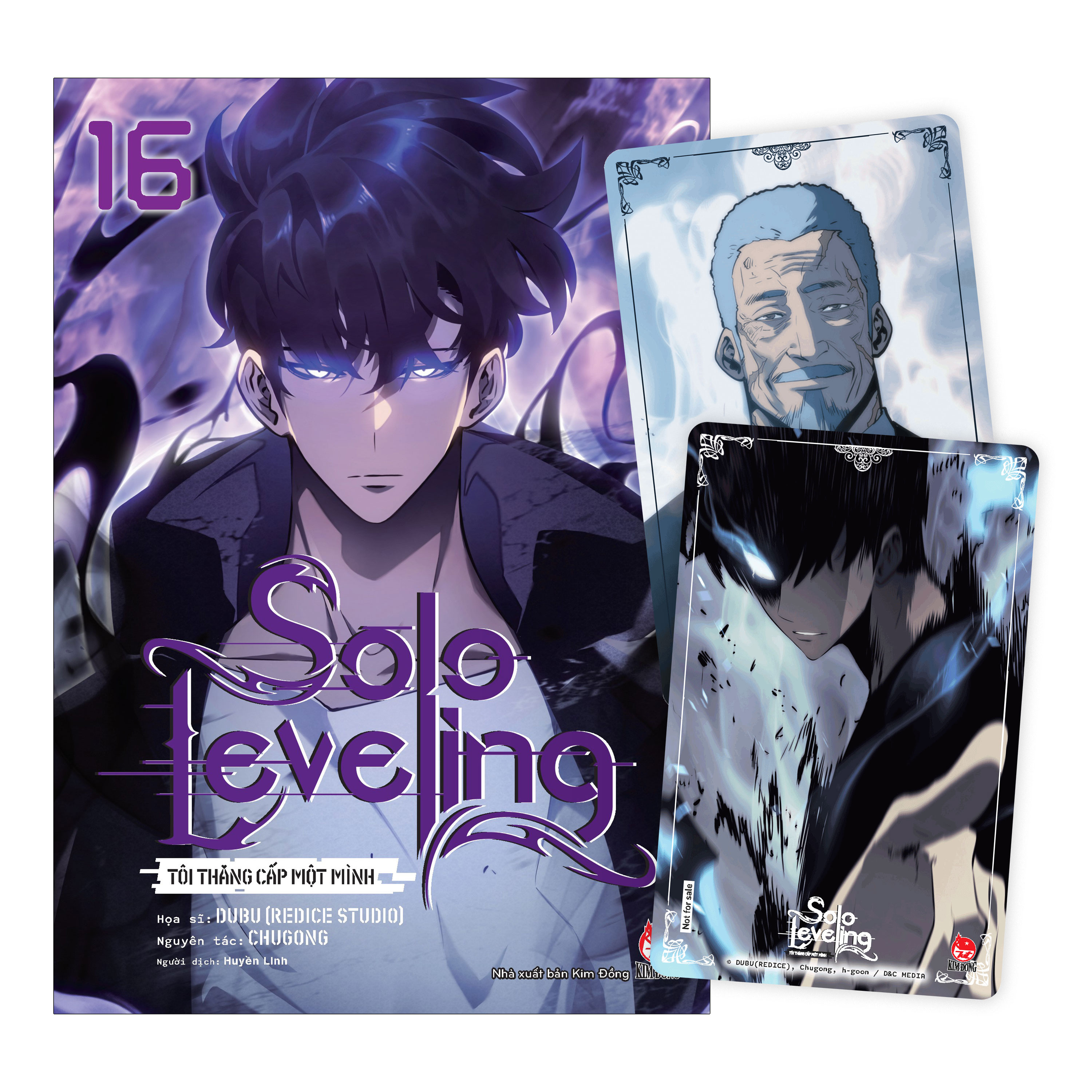 solo leveling - tôi thăng cấp một mình - tập 16 - tặng kèm obi + 2 pvc card