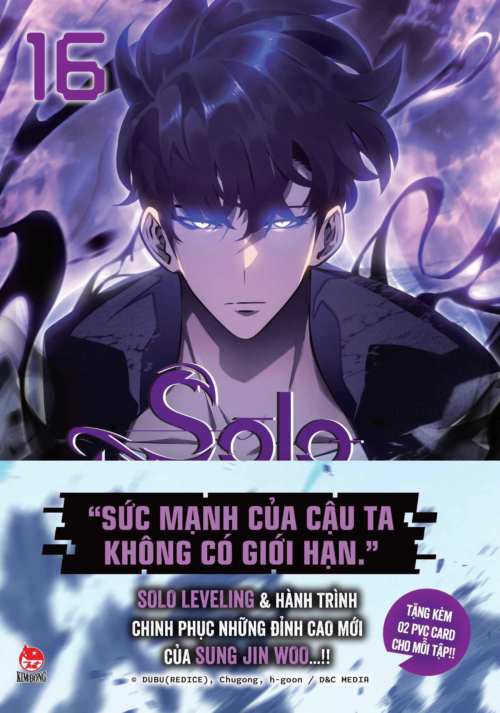 solo leveling - tôi thăng cấp một mình - tập 16 - tặng kèm obi + 2 pvc card