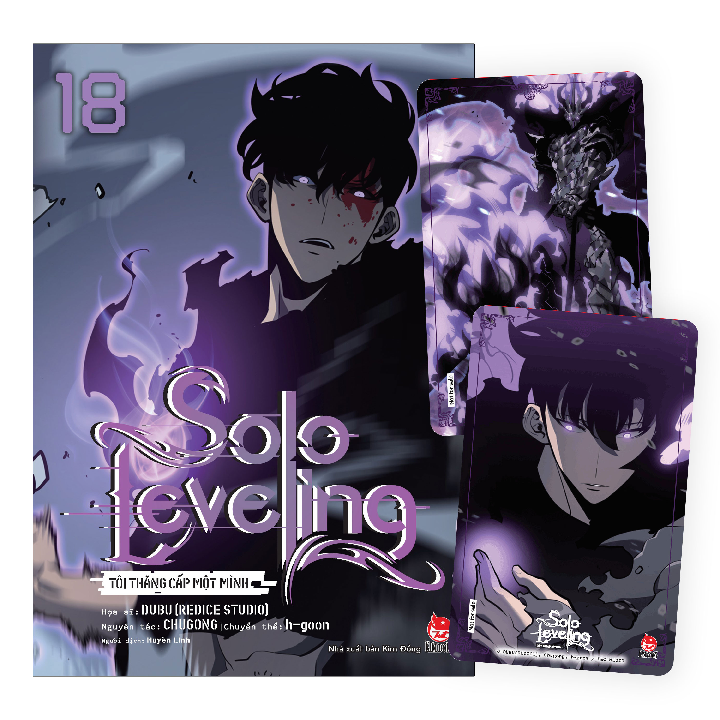 solo leveling - tôi thăng cấp một mình - tập 18 - tặng kèm obi + 2 pvc card