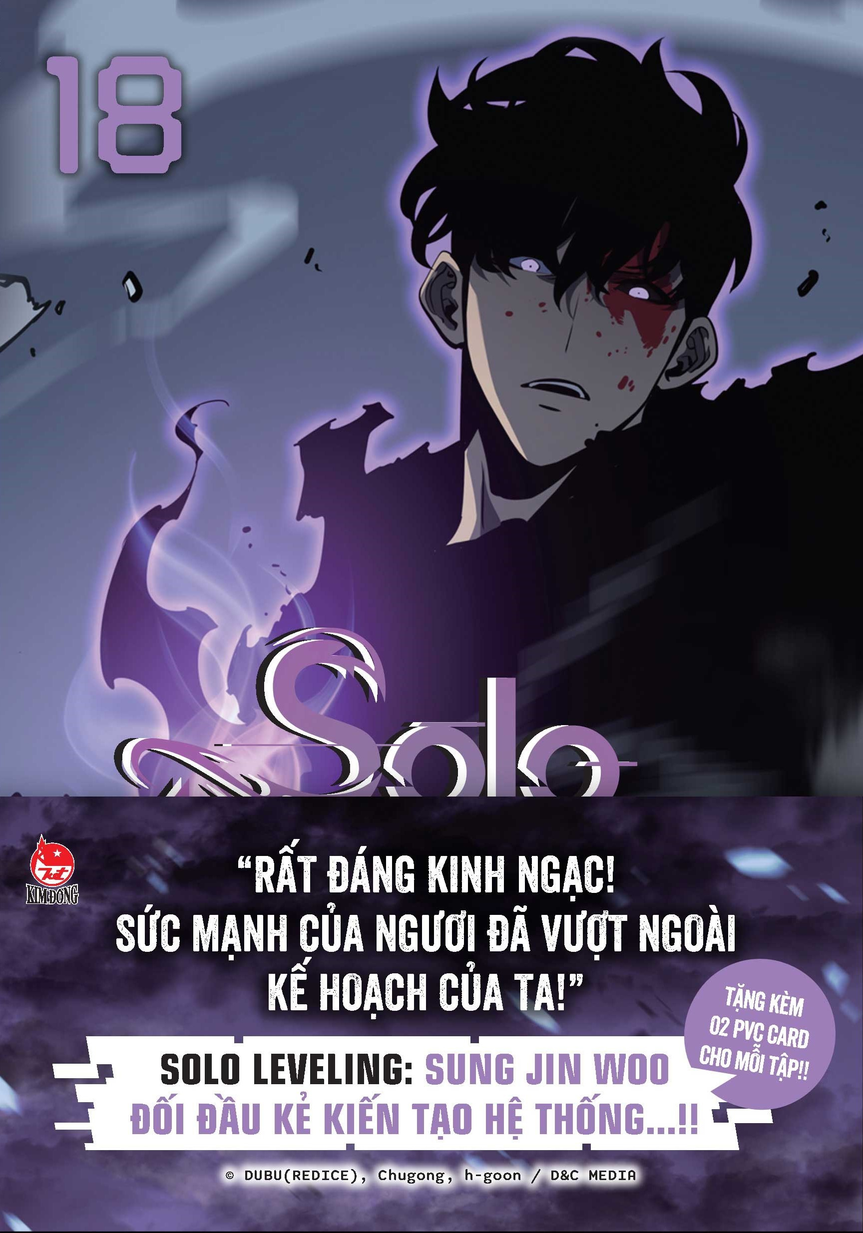 solo leveling - tôi thăng cấp một mình - tập 18 - tặng kèm obi + 2 pvc card