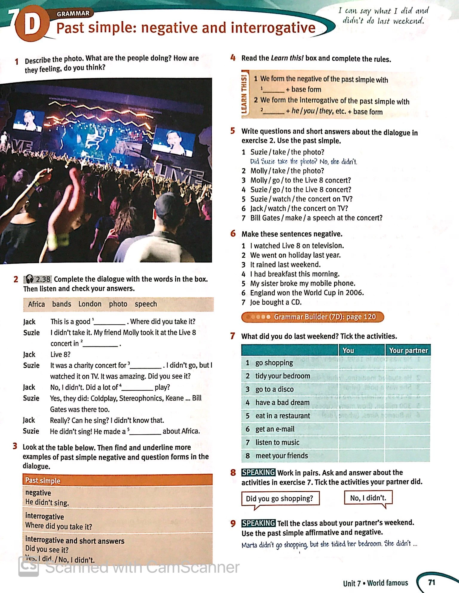 solution grade 7 without cd