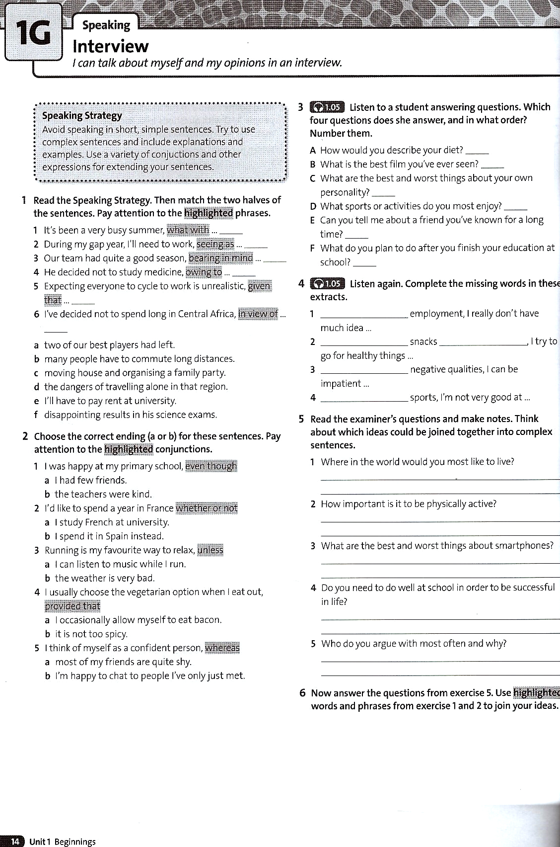 solutions: advanced: workbook 3rd edition