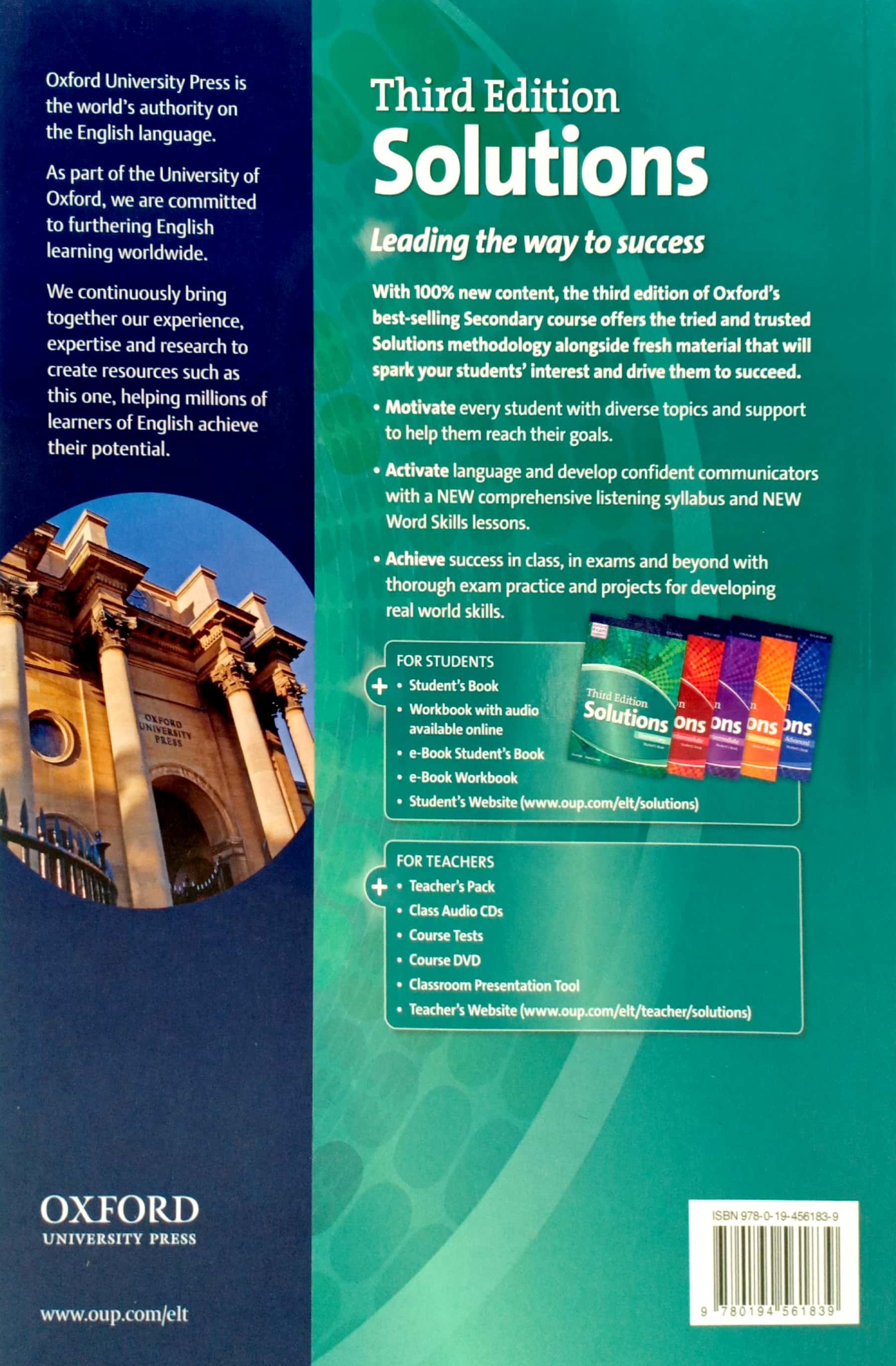 solutions: elementary: student's book - 3rd edition