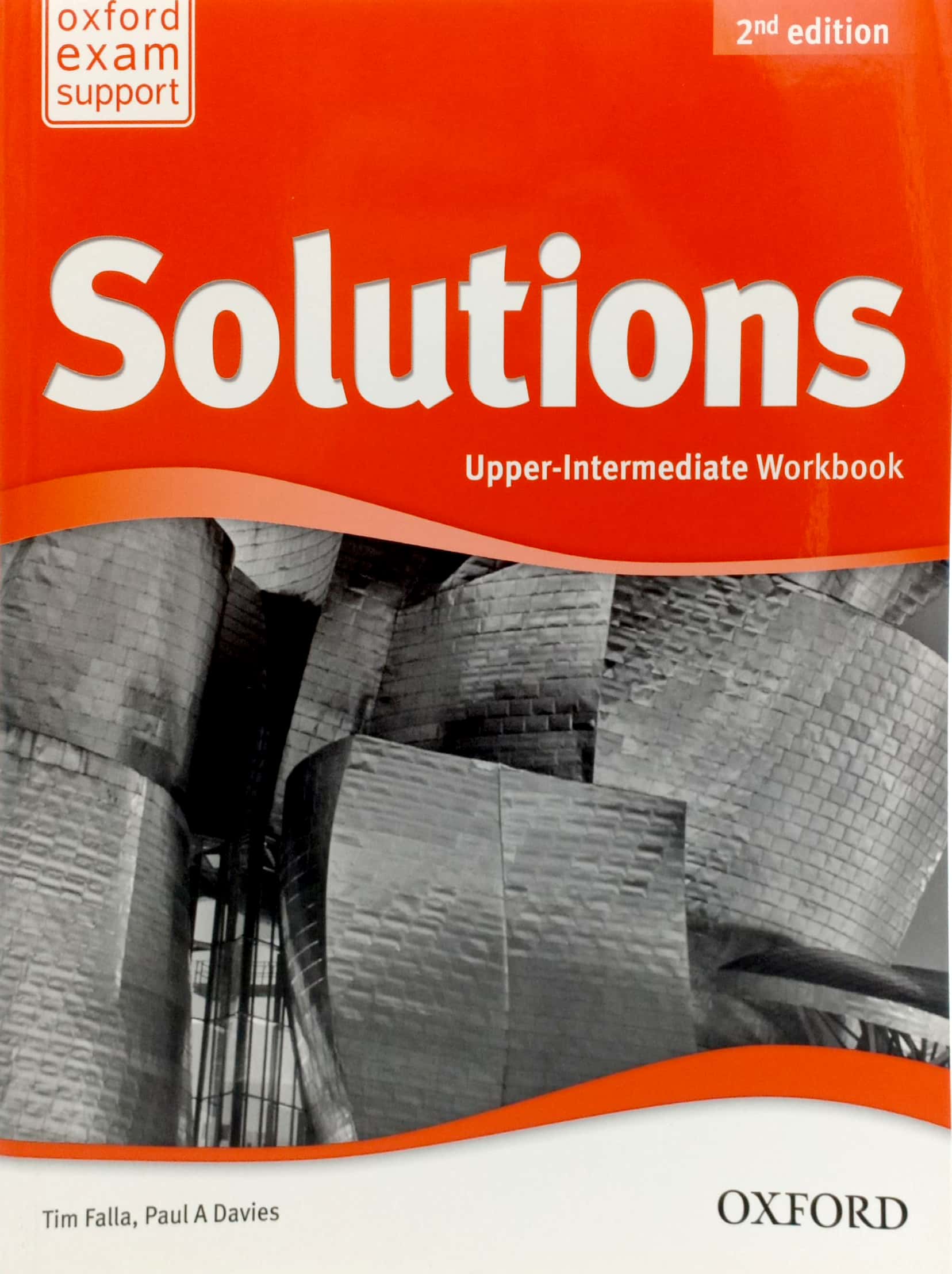 solutions: upper-intermediate: workbook & cd pack - 2nd edition